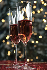 Feierlichkeiten Sekt Anlass Weihnachten Neujahr
