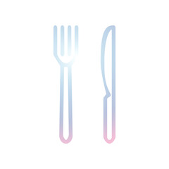 Restaurant icon template