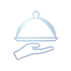 Restaurant icon template