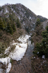 雪の山中温泉・鶴仙渓
