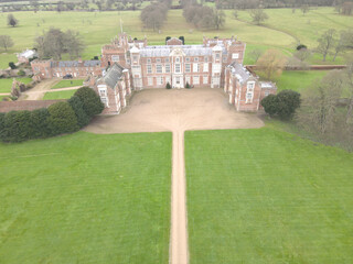 The magnificent stately house of Burton Constable Hall, East Yorkshire, UK
