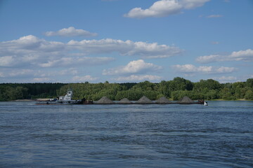 boat on the river