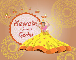 Navratri Dandiya Garba Night, Festival, Durga Puja