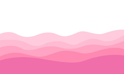 pink colour tone wave curve abstract background