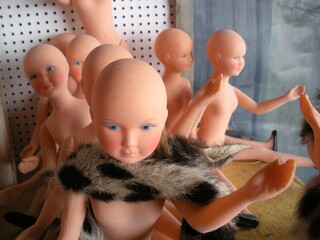 Old Plastic Dolls