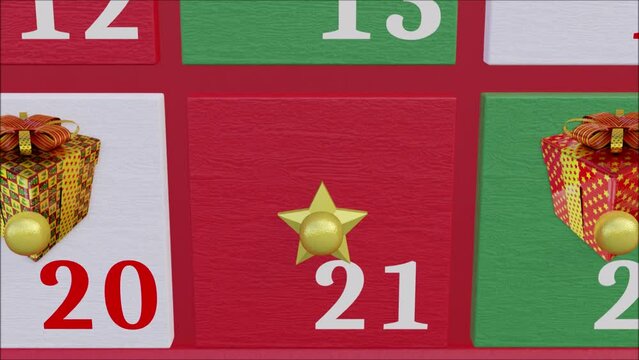 Adventskalender T&uuml;r Nr. 21