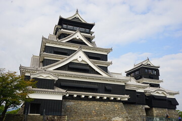 Kumamoto-jo or Kumamoto Castle in Kumamoto, Japan - 日本 熊本県 熊本城	