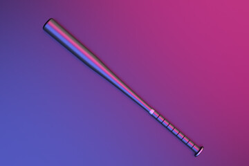 3D rendering baseball sport picture