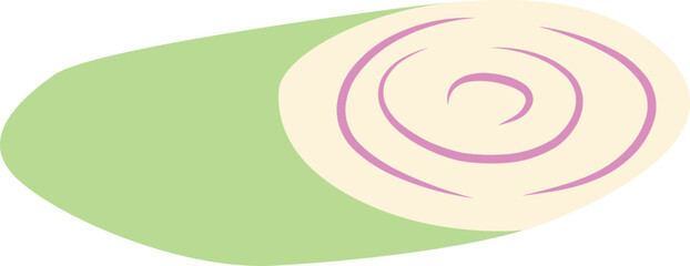 Lemon Grass isolated Illustration Hand Drawn