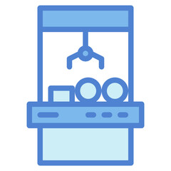 toy machine two tone icon style