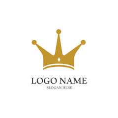 Crown Logo Template vector icon