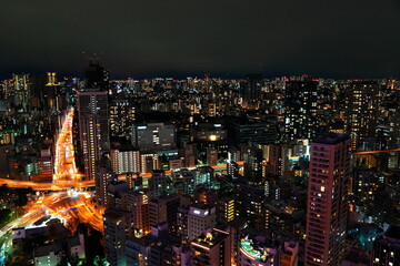 大都会の夜