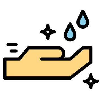 recommend clip art: wash filled outline icon style
