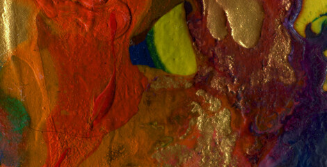 colorful marbling texture creative background with abstract waves, liquid art style painted with oil