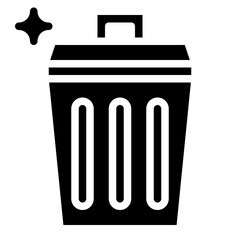 bin glyph icon style