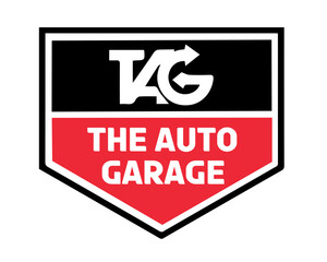 Square logo, Red and white logo, Flat logo, Logo Design, Illustration, Brand identity