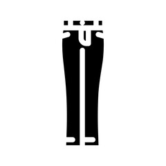 low rise pants apparel glyph icon vector. low rise pants apparel sign. isolated symbol illustration