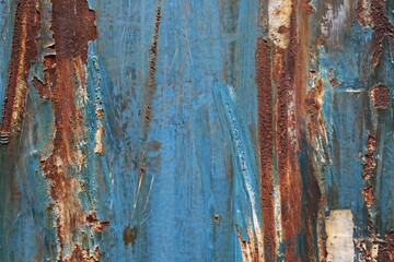 rusty surface on steel texture background.