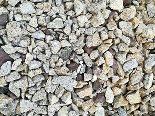 Stones, Gravel texture background.