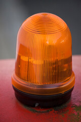Orange Warnleuchte