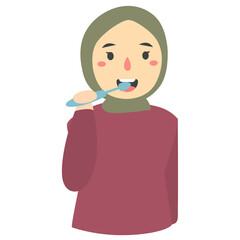 Dental care concept illustration