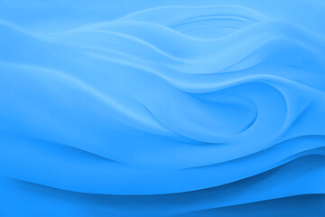 Blue background texture, wavy floral pattern design , icy windy and curvy illustration winter art
