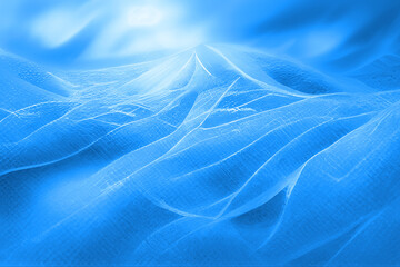 Blue background texture, wavy pattern design , icy windy and curvy illustration winter art
