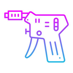 Spinner Line Gradient Icon