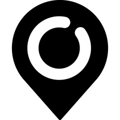 Location pin, navigator icon