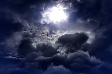 Obraz premium Dramatic Storm Clouds