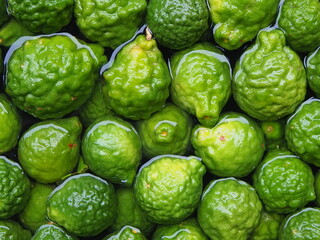 Obraz premium lots of bergamot soaked in water