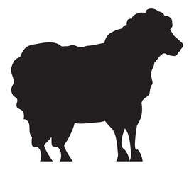 sheep animal farm silhouette