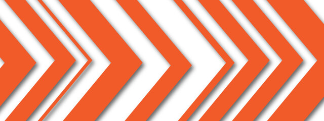 The stylized modern white and orange abstract geometric background with shadow. Vector illustration. You can use for poster, banner, wallpaper white corporate concept.