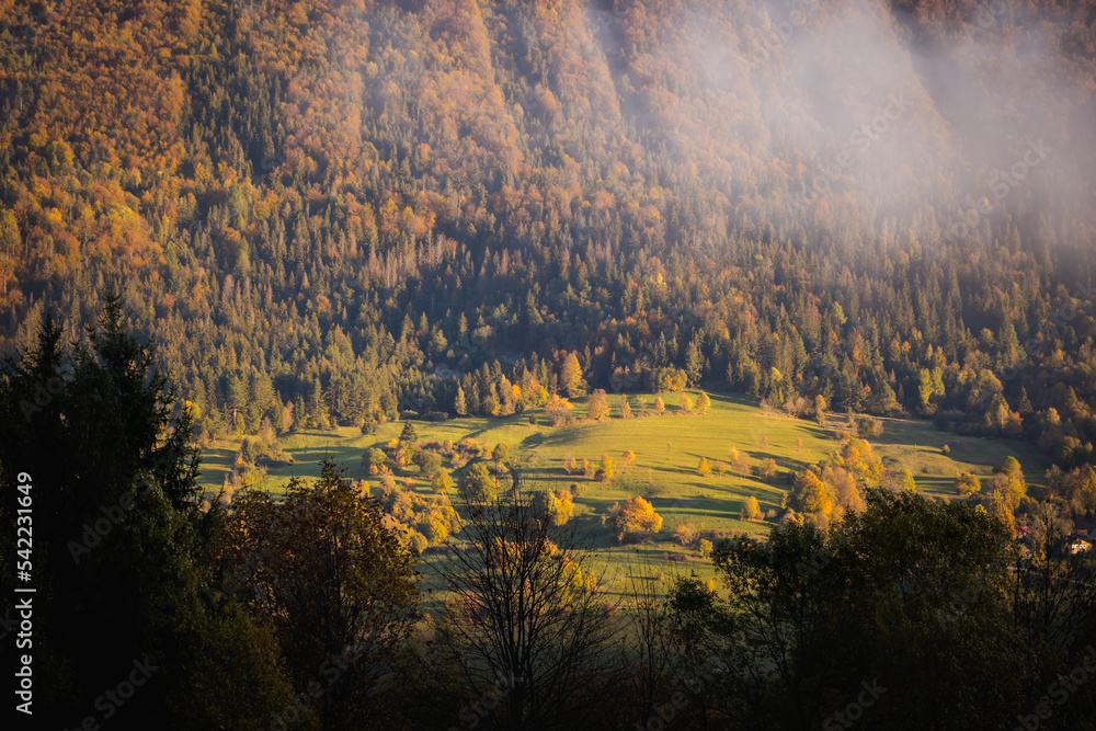 Wall mural Mala Fatra Rozsutec mountains landscape