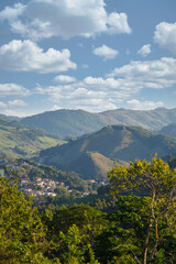 View of the City Monte Alegre do Sul, S&atilde;o Paulo, Brazil