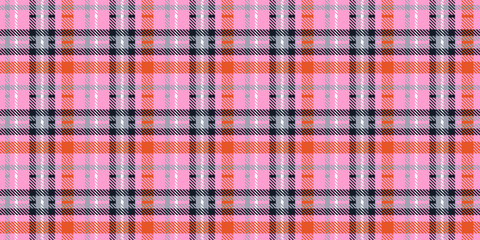 Fabric Modern Plaid Tartan Seamless Pattern Collection