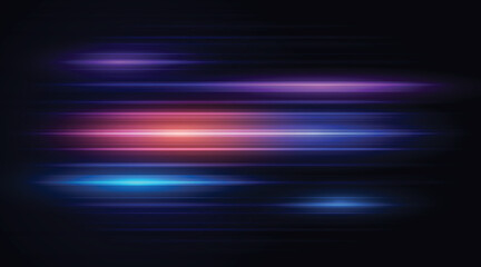 Abstract speed line background. Dynamic motion speed of light. Technology velocity movement pattern for banner or poster design. Vector EPS10.