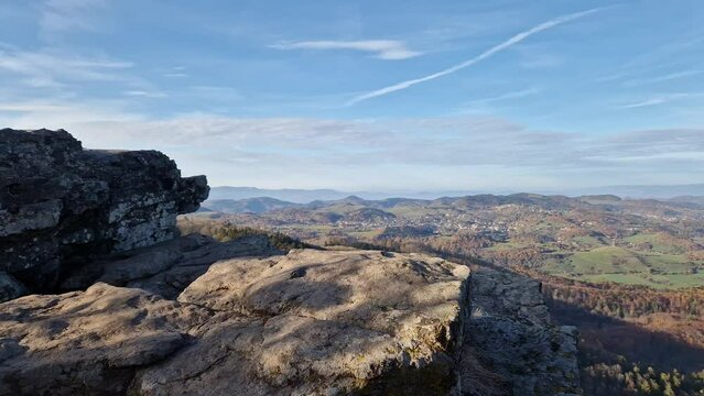 view of slovakia from mount sitno