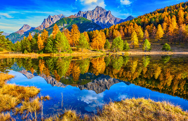 autumn in the mountains