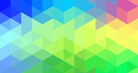 Abstract colors polygon background design