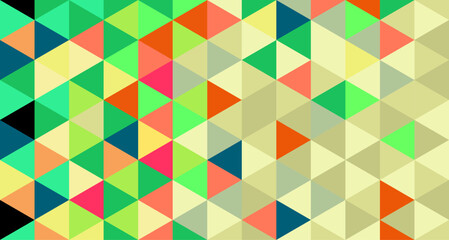 Obraz premium Abstract colors polygon background design