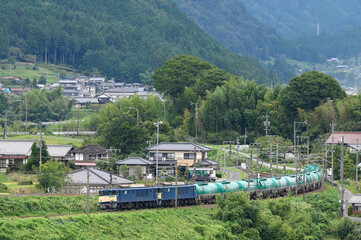 中央本線の貨物列車