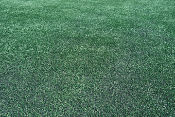 Artificial grass surface used in sports fields for sports games