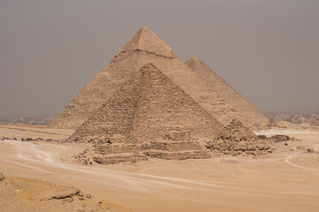 Great Giza Pyramids, Egypt, Cairo