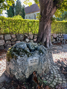 Sct Ibs Kilde (St James Spring), Roskilde, Zealand, Denmark