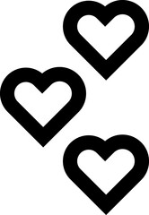 symbol; shape; heart; icon; love; line; sign; vector; valentine; like; graphic; art; outline; abstract; wedding; silhouette; element; black; simple; drawing; passion; linear; care; thin; amour
