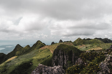 Osmena Peak in Cebu, Philippines