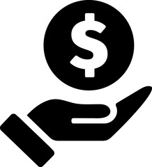 Dollar, money, payment sign
