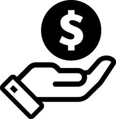 Dollar, money, payment sign