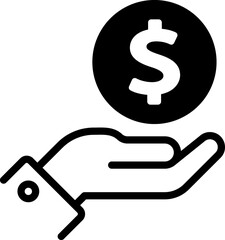 Dollar, money, payment sign